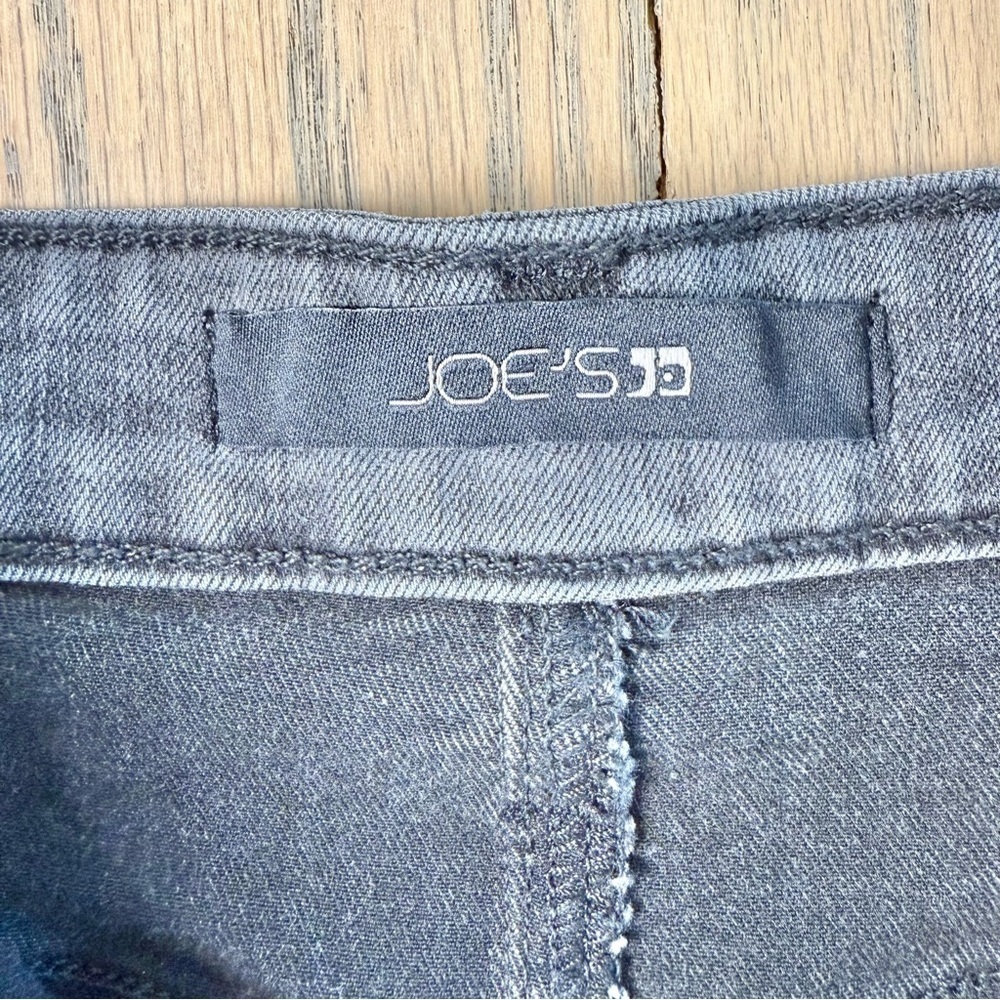 Joe's Jeans Women’s Amelia A-Line Denim Skirt Gray Black in Color Size 26 - Picture 10 of 11